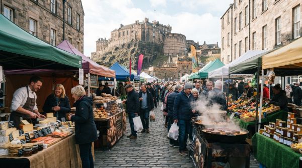 Uncover Edinburgh's Best Artisan Food Markets for Gourmet Delights