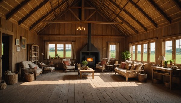 Creating modern living spaces in historic agricultural structures